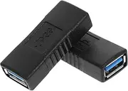 COHEALI 2Pcs USB Female to Female Adapter USB Extender Connector for Accessories Durable Design for Reliable Data Transmission for Multi Device Usage
