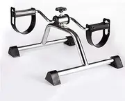 Pedal Bike Pedal Exerciser Portable Arm Home Pedal Exerciser Gym Fitness Leg Cardio Training Adjustable Resistance Cycle Pedal Exerciser for Women and Men