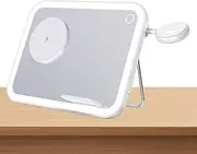 Lighted Makeup Mirrors, Portable LED Vanity Lamps, Dimmable Cosmetic Mirrors, Small Light-Up Mirrors, Tabletop LED Mirrors, Adjustable Lighting Makeup, Compact LED Makeup,