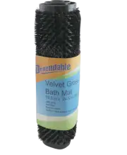Grass Textured Spa Quality Foot Scrubber Shower Bath Mat Anti-Slip 24.5" x 13.5"