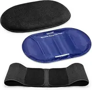 UNCN Ice Pack for Injuries, Super Cold Gel Ice Packs for Shoulder Back Knee Hip Recovery, Cold Compress Therapy for Joints, Sore Muscles, with Washable Cover and Adjustable Strap