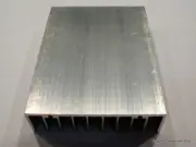 Small Aluminium Heatsink - Electronics / Amplifier / Audio Projects 95x76x21mm.
