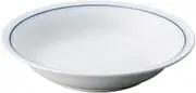 Blue Border 7 1/2 Coupe [7.6 x 1.6 inches] | Western Tableware