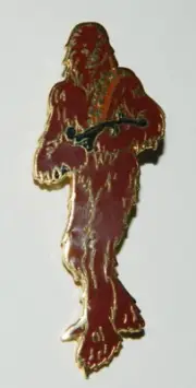Star Wars Chewbacca Full Figure Cloisonne Metal Pin 1994 NEW UNUSED