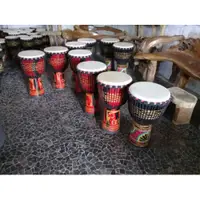 在飛比找i郵購優惠-【自然傳統樂器屋】彩繪非洲鼓，Djembe金杯鼓，羊皮非洲鼓