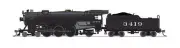 Broadway Limited 7980 N ATSF Heavy Pacific 4-6-2 Steam Locomotive with DCC #3419