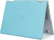 [mCover] Case ONLY Compatible with 2023～2024 14" Dell Inspiron 7430/7435 / 7440/7445 2-in-1 Windows Notebook Computer (NOT Fitting Any Other Dell Models) - Aqua