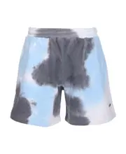 MSGM Tie-Dyed Elastic Waist Shorts IT44,IT46 Gray