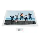 Digital Photo Frame 22 Inch Body Sensing Video Picture Playback Music Clock ZZ1