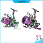 LMAREKER SPINNING REEL 14+1BB 5.0:1 齒輪比微型淺線杯帶 8/ 10KG 制動力 80