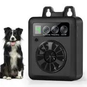 Rechargeable Anti-Bark Dog Bark Control/Ultrasonic Dog Bark Deterrent with 3 Adjustable Settings for Effective Pet Behavior Training