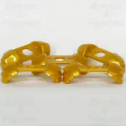 LEGO® Castle Shoulder Armour Minifigure Part Pearl Gold Ideas 21348 37614 x 5