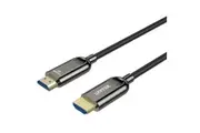 Unitek HDMI 2.1 HDMI Cable - 50m - Black Fiber Optic - Up to 8K 60Hz - Up to