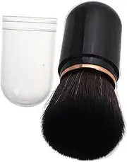WRITWAA Mini Blush Brushes Set Retractable Makeup Brush for Cheeks Travel Size Portable Makeup Tools Soft Bristles
