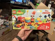Lego 10941 Duplo Disney Junior Mickey & Minnie Mouse Birthday Train Set NEW