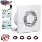 Durable 4-Inch Window Extractor Fan - Freshen Any Space with 37 dB Noise Level