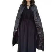 Vampire-Witch Cape Unisex Cloak Halloween Costume Cloak Cape for Theme Parties