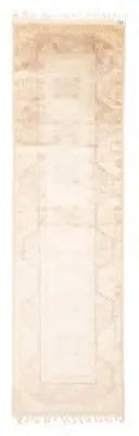 Vintage Hand-knotted Runner Rug 2'7" x 8'10" Traditional Wool Carpet
