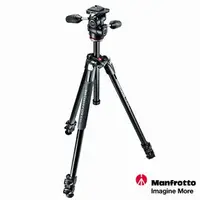 在飛比找PChome商店街優惠-Manfrotto 290 EXTRA 進階三節腳架搭三向雲