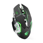 Hot Rechargeable X8 Wireless Silent LED Backlit USB Optical Ergonomic Gaming Mouse PC Computer Mouse For imac pro macbook/laptop