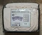 L Shaped Recliner Sofa Cover - Stretch Velvet - Biege