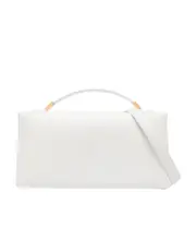 Marni Prisma Logo-Stamp Top Handle Bag One size White