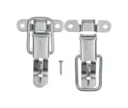 Steel Zinc Plated Lockable Trunk Tool Box Draw Hasp Latch Catches
