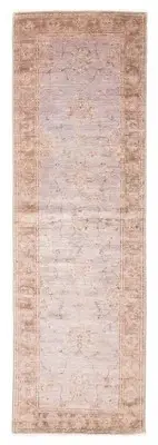 Vintage Hand-knotted Runner Rug 2'8" x 8'9" Traditional Wool Carpet