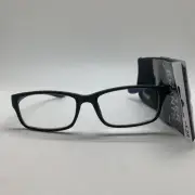 D114 Foster Grant WHO READERS +1.25 SCOOTER BLU 53/17-143 Case Reading Glasses
