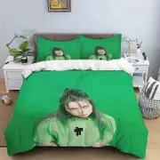 f1428 Bed Sheets Popular Star B-E Patterns Comforter Bedding Set,Duvet Cover Bed Set Quilt Cover Pillowcase,King Queen Size Bedding SetBed Sheets Rt1