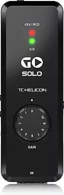 TC Helicon Mobile Audio/MIDI Interface Go Solo [Domestic Genuine]