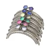 6 Pcs frame Purse Frame Clasp Lock Purse Bag Accessories Metal