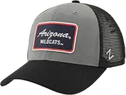 Zephyr NCAA Officially Licensed Snapback Hat Big Rig Patch Black Gray Brick