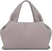 [ANKICK] Dumpling Tote Bag for Women Chic Cloud Faux Leather Crossbody Bags Purse Handbag Fashion Satchel Bag Clutch