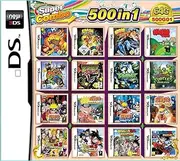 500 Spiele in 1 NDS Game Super Combo Cartridge für 3DS 2DS DS New XL