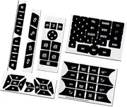 Vuzmode Button Sticker, for Benz, for C Class W204 Facelift 2006 2007 2008 2009-2014 Car Steering Wheel Switch Control Button Repair Sticker Kit Decals Steering Wheel Control Switch Buttons