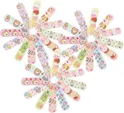 Injured Patches Breathable Bandages 60Pcs First Aid Kit Adhesive Bandages for Boys and Girls Adults Waterproof for Bathing