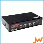 Rextron 4-Port DisplayPort + USB KVM Switch