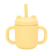 Annabel Trends Baby Mini Sippi Bear Training Cup w/ Handles Lemon 11.5cm