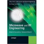 MICROWAVE AND RF ENGINEERING