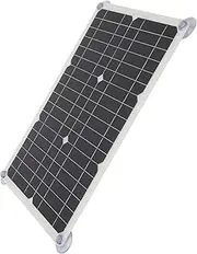 100W 18V Solar Battery Trickle Charger Maintainer Portable USB Controller Charging Kit Monocrystalline Panel 42 X 28cm