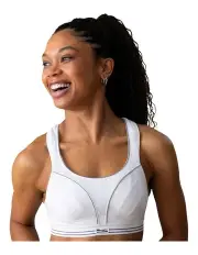 [Shock Absorber] Ultimate Run Sports Bra in White