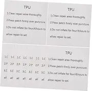 ROMISBABA TPU Adhesive Sheets Waterproof Repair for Tent Rainwear Air Mattress Inflatable Toys