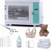JOJOCOSMO 12L Large UV Disinfection Cabinet UV Steriliser Disinfection Cabinet,High Efficiency Sterilization Nail Tools Sterilizer with Timer UV Sanitizing Box for Cosmetic Tweezers and Towels UK Plug