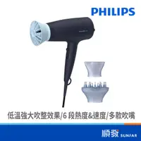 在飛比找蝦皮商城優惠-PHILIPS 飛利浦 BHD360 負離子 溫控護髮 吹風