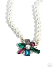 Paparazzi Prismatic Potential Green Necklace