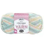 Birch Classique Knitting Yarn - Parfait Blush - 8 ply Acrylic Yarn -100 grams