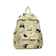 Sanrio Kuromi Backpack High-School Student Large Capacity Laptop Bag Travel Waterproof School Bag Campus Simple Knapsack