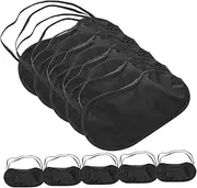 BELLIFFY 10Pcs Eye Masks Comfortable Sleep Eye Shades Lightweight Blindfolds for Blocking Light for Travel Reusable Design for Optimal Comfort