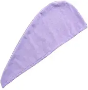 TOVINANNA 2pcs Hair-Drying Cap Fast Drying Shower Bath Towels Hair-Drying Towel Quick Dry Fast Drying Hair Cap Purple